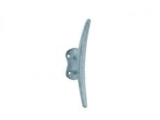 Rustic Light Blue Cast Iron Cleat Wall Hook 6