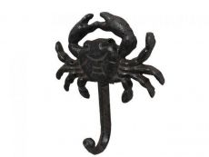Cast Iron Wall Mounted Crab Hook 5