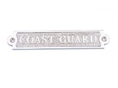 Chrome Coast Guard Sign 6