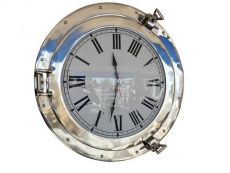 Chrome Decorative Ship Porthole Clock 20