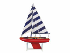 Wooden It Floats American Captain Model Sailboat 12