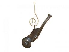 Oil-Rubbed Bronze Whistle Christmas Ornament 4