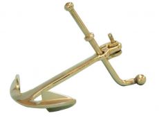 Solid Brass Anchor Paperweight 5