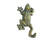 Antique Seaworn Bronze Cast Iron Frog Hook 6