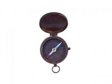 Bronzed Lewis And Clark Pocket Compass 3