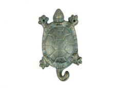 Antique Bronze Cast Iron Turtle Key Hook 6