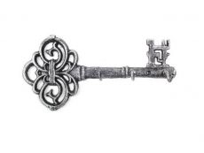Rustic Silver Cast Iron Vintage Key Wall Mounted Key Hooks 11