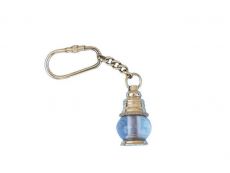 Solid Brass Oil lamp Key Chain 5