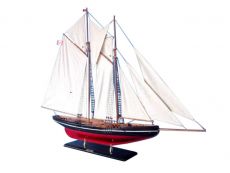 Wooden Bluenose Model Sailboat Decoration 50