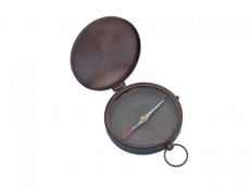 Bronzed Gentlemens Compass With Rosewood Box 4
