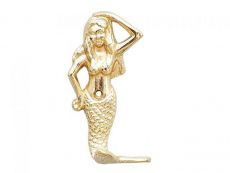 Gold Finish Mermaid Hook 6