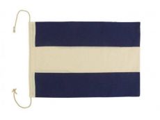 Hampton Nautical Letter E Nautical Cloth Alphabet Flag 