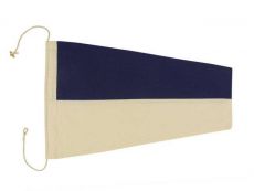 Number 6 - Nautical Cloth Signal Pennant Decoration 20