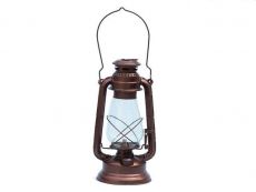 Antique Copper Hurricane Oil Lantern 19\