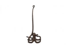 Rustic Copper Cast Iron Octopus Bathroom Extra Toilet Paper Stand 19