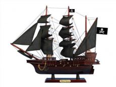 Wooden Captain Kidds Black Falcon Black Sails Pirate Ship Model 20