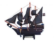 Wooden Blackbeards Queen Annes Revenge Model Pirate Ship 7