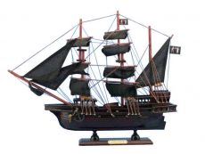 Wooden Black Barts Royal Fortune Model Pirate Ship 20