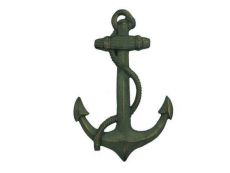 Antique Seaworn Bronze Cast Iron Anchor 17