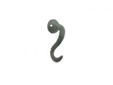 Antique Bronze Cast Iron Octopus Tentacle Decorative Metal Wall Hook 4.5