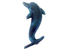 Seaworn Blue Cast Iron Dolphin Hook 7