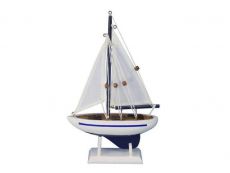 Hampton Nautical sailboat17-102 Wooden Anchors Aweigh 17 Sailboat Decor 