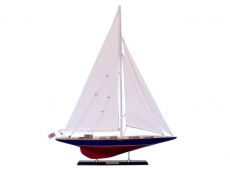 Wooden Endeavour Limited Model Sailboat Decoration 35