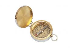 Solid Brass Magellan Compass 2\
