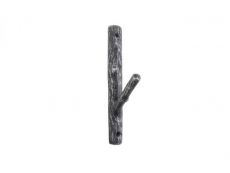 Rustic Silver Cast Iron Tree Branch Decorative Metal Wall Hook 8