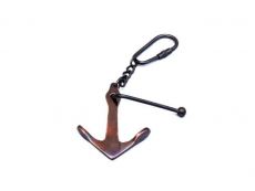 Antique Copper Admiralty Anchor Key Chain 6