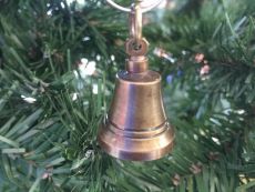 Antique Brass Bell Christmas Ornament 4