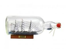 USS Constitution Model Ship in a Glass Bottle 11\