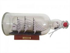 Cutty Sark Model Ship in a Glass Bottle 11