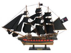Wooden Blackbeard\'s Queen Anne\'s Revenge Black Sails Limited Model Pirate Ship 26\