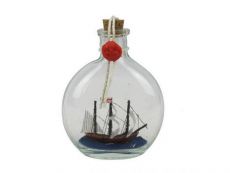 Mayflower Model Ship in a Glass Bottle 4