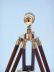 Floor Standing Brass-Wood Harbor Master Telescope 30 - Wood - 11