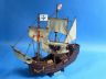 Wooden Santa Maria, Nina and Pinta Model Ship Set - 9