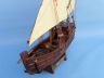 Wooden Santa Maria, Nina and Pinta Model Ship Set - 18