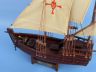 Wooden Santa Maria, Nina and Pinta Model Ship Set - 15