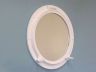 Gloss White Decorative Ship Porthole Mirror 24 - 1