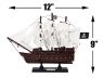 Wooden Captain Kidds Adventure Galley White Sails Model Pirate Ship 12 - 10