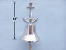 Chrome Hanging Anchor Bell 12 - 1