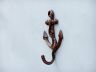Antique Copper Anchor With Rope Hook 5 - 2