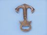 Antique Brass Anchor Cork Screw Bottle Opener 6 - 5