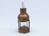 Antique Brass Anchor Oil Lantern 12 - 1