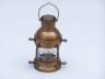 Antique Brass Anchor Oil Lantern 12 - 2