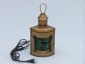 Antique Brass Port and Starboard Electric Lantern 12 - 1