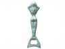 Antique Bronze Cast Iron Resting Mermaid Bottle Opener 7 - 2