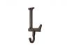 Rustic Copper Cast Iron Letter L Alphabet Wall Hook 6 - 2