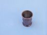 Antique Copper Anchor Shot Glasses With Rosewood Box 12 - Set of 6 - 6